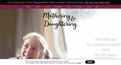 Desktop Screenshot of motheringanddaughtering.com